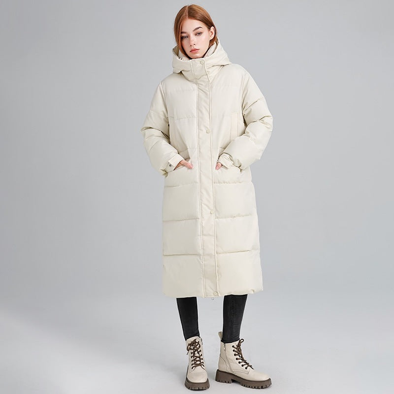 Manteau Long Femme – Épais & Matelassé