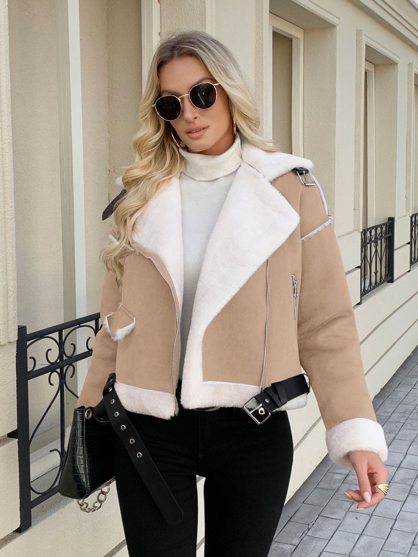 Veste Femme Polaire – Col Polo