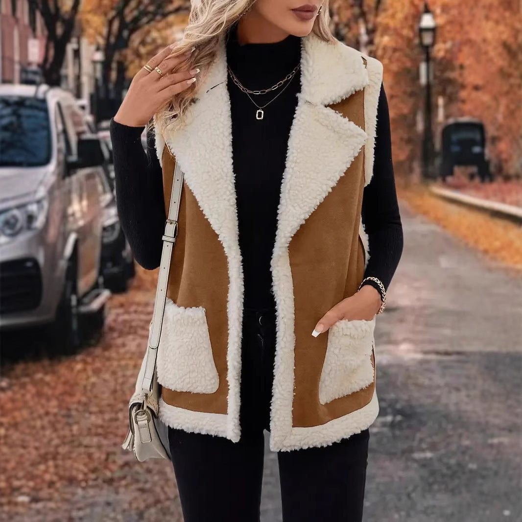 Doviora Nordica – Gilet Fourrure Femme