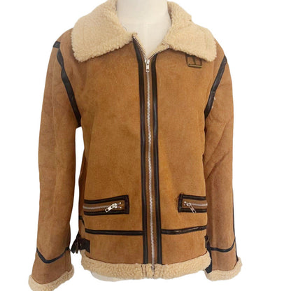 Manteau Femme Fourrure – Manches Longues