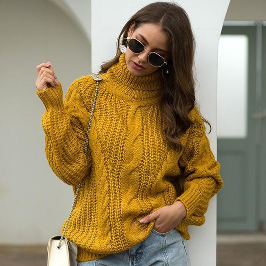 Pull Col Roulé – Chic & Chaud