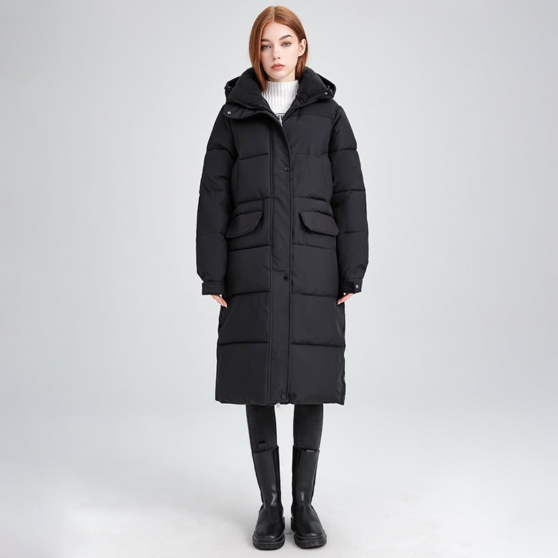 Manteau Long Femme – Épais & Matelassé