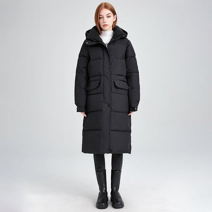 Manteau Long Femme – Épais & Matelassé