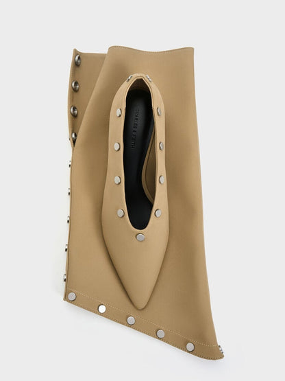 Droptop Convertible Kitten Heel Boots