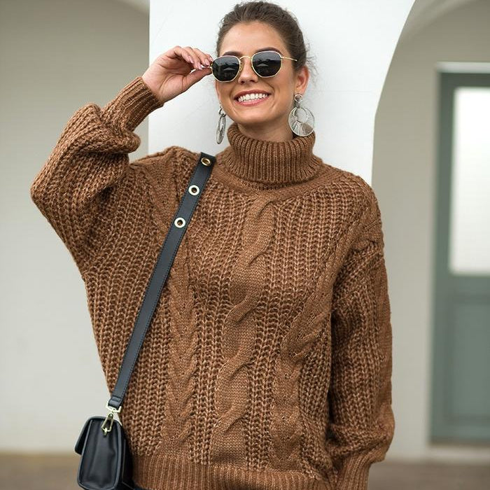 Pull Col Roulé – Chic & Chaud