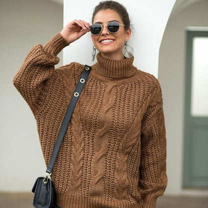 Pull Col Roulé – Chic & Chaud