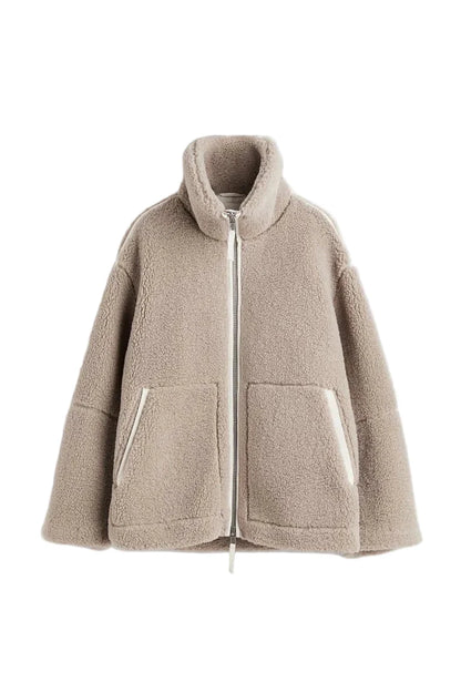 KAJA – Manteau en Teddy Doux