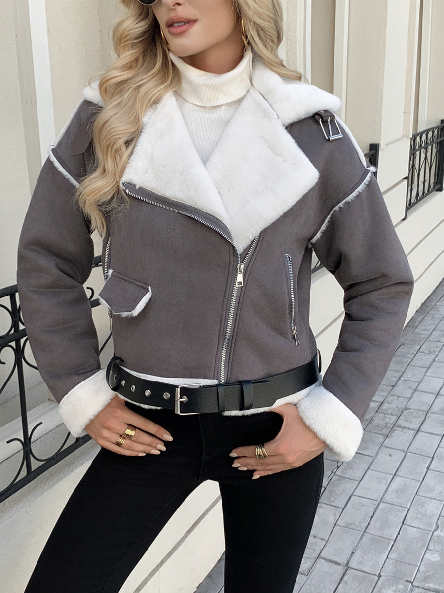 Veste Femme Polaire – Col Polo