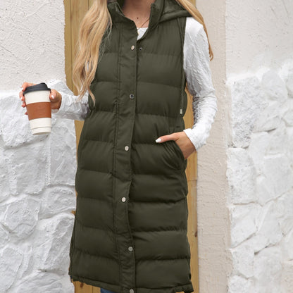 Gilet Femme Sans Manches – Capuche & Doudoune