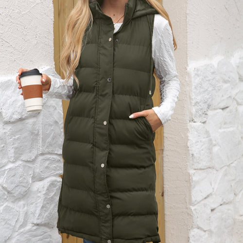 Gilet Femme Sans Manches – Capuche & Doudoune