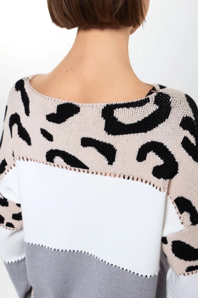 Léopard Chic | Pull Polaire