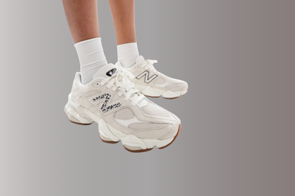 NB 9060 Détail Léopard en Beige