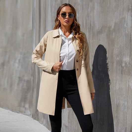 Trench Brit Chic – Manteau Femme