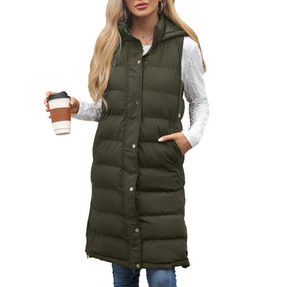 Gilet Femme Sans Manches – Capuche & Doudoune