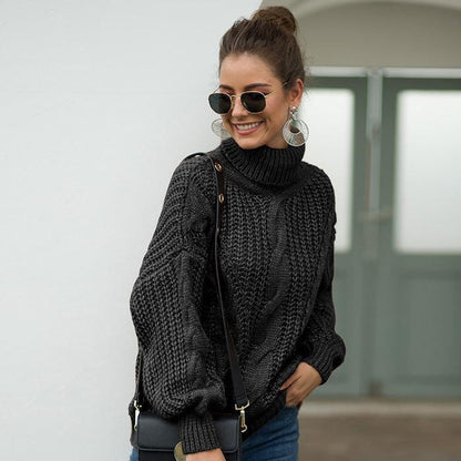 Pull Col Roulé – Chic & Chaud