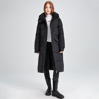 Manteau Long Femme – Épais & Matelassé
