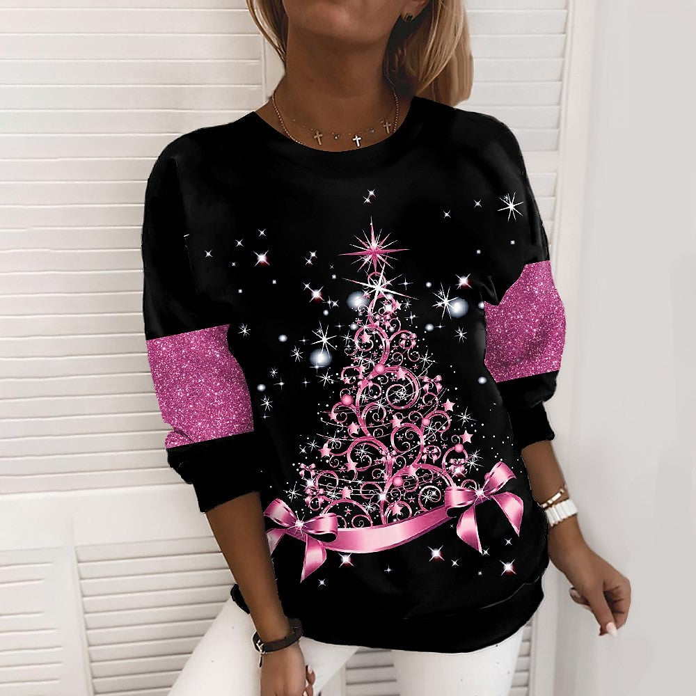 Pull de Noël Femme – Sweat Imprimé 3D
