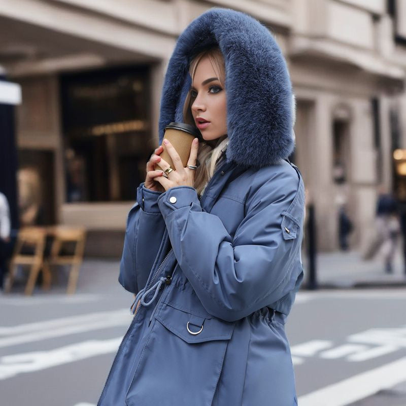 Parka Femme Courte – Doublée Polaire