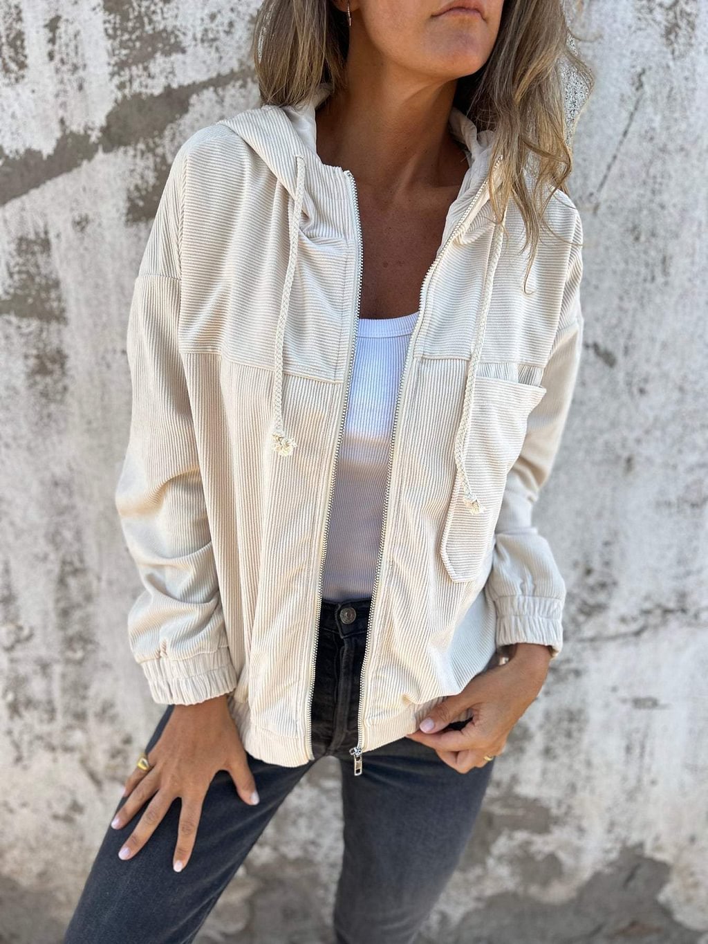 Dalina | Veste Zippée à Capuche