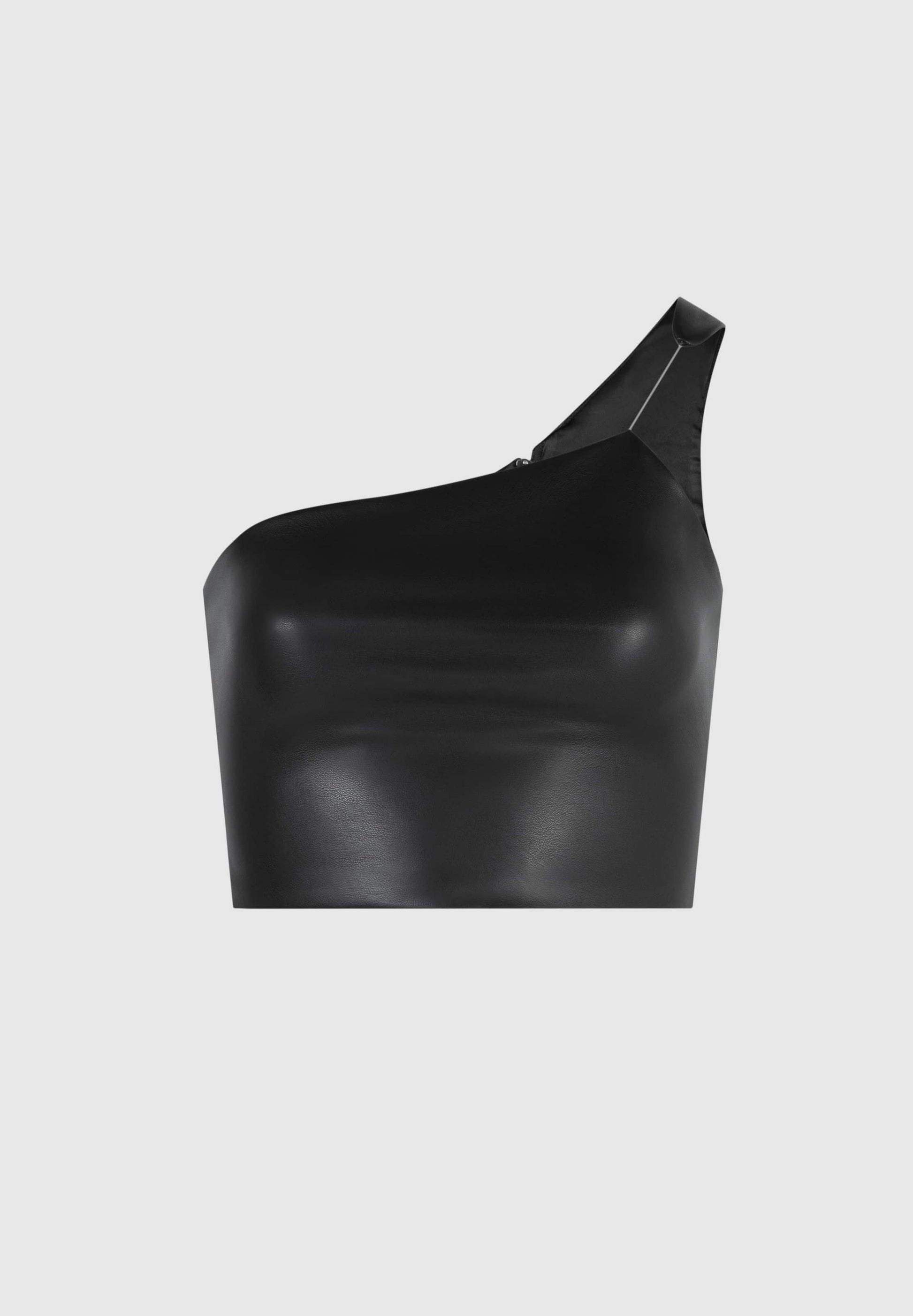 Houdini leather corset top